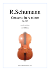 Concerto in A minor Op.129 (3rd Edition)