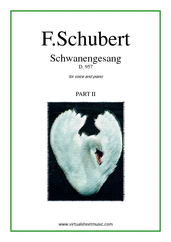 Schwanengesang D.957 (part II)