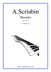Mazurka Op.3 No.7