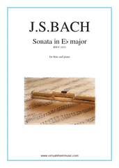 Sonata in E flat major BWV 1031