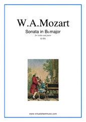 Sonata in Bb major K454