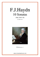 Sonatas, coll.1 - Hob. XVI/1-10