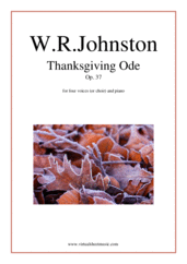 Thanksgiving Ode, Op. 37