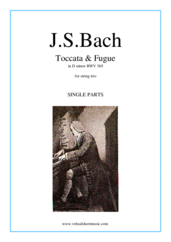 Toccata &amp; Fugue in D minor BWV 565 (parts)