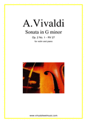 Sonata in G minor Op.2 No.1