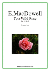 To a Wild Rose Op.51 No.1