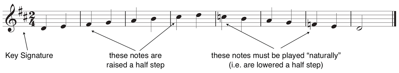 More Accidentals Examples
