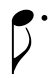 Dotted eighth note