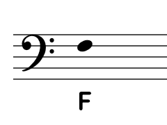 F note
